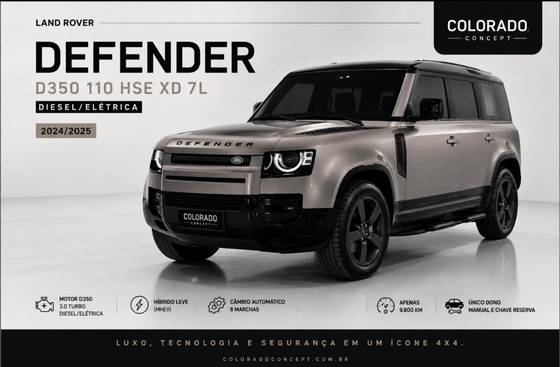 LAND ROVER DEFENDER 3.0 D350 TURBO DIESEL MHEV 110 X-DYNAMIC HSE AWD AUTOMÁTICO